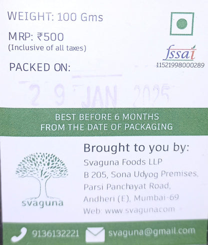 Mulberry | Sun Dried – No Preservatives &amp; No Artificial Coloring – Svaguna – 100gm