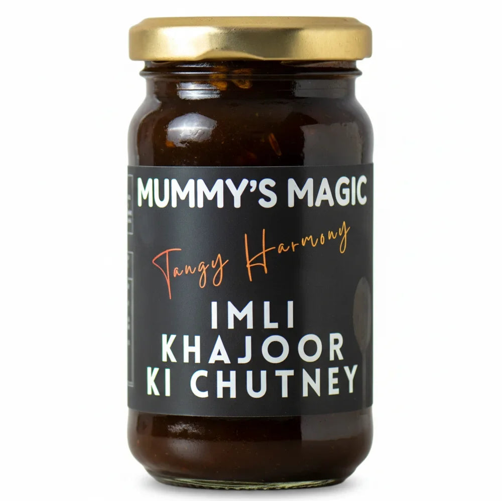 Chutney | Tangy Harmony (Imli Khajoor Ki Chutney)-Vegan -Handcrafted flavour - No Preservatives or artificial additives – Mummy&