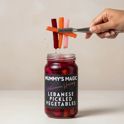 Pickled | Mediterranean Harmony (Lebanese Pickled Vegetables) - Vegan -Handcrafted flavour - No Preservatives or artificial additives – Mummy&