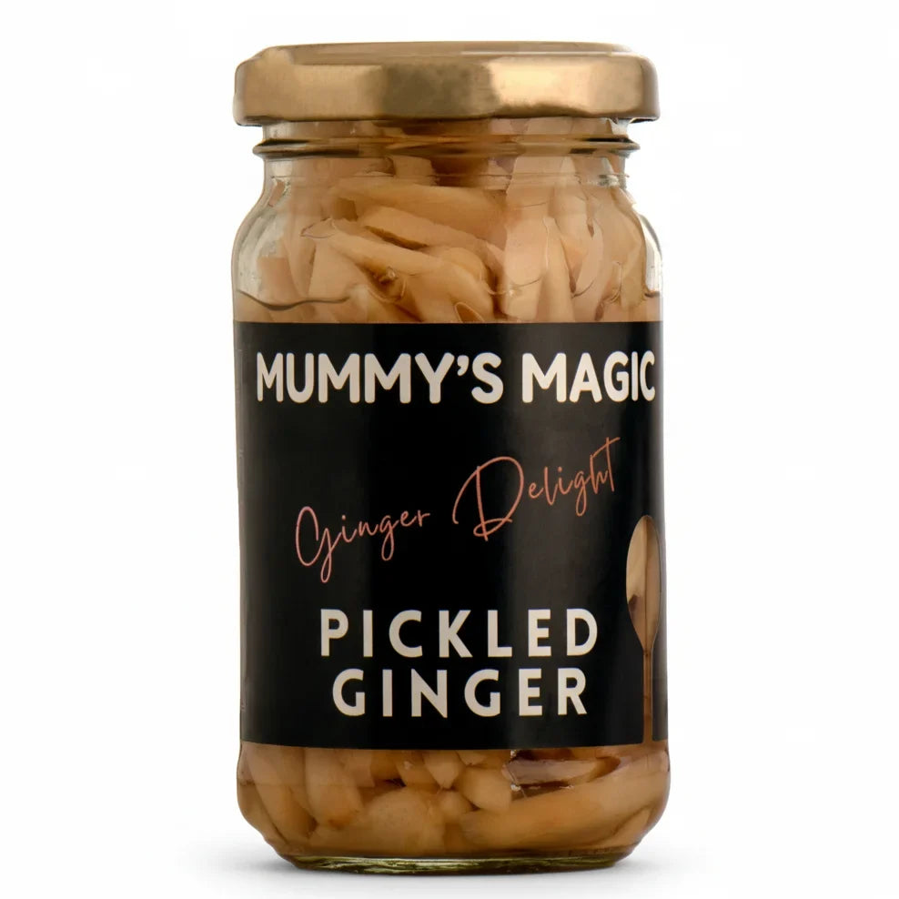 Pickled| Ginger Delight (Pickled Ginger) - Vegan -Handcrafted flavour - No Preservatives or artificial additives – Mummy&