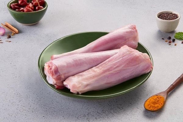 Mutton Shank - Frozen - Alwar, Rajasthan - Organically Raised -  Pasture Raised &amp; Grass Fed - Antibiotics And Hormone Free - 450gm