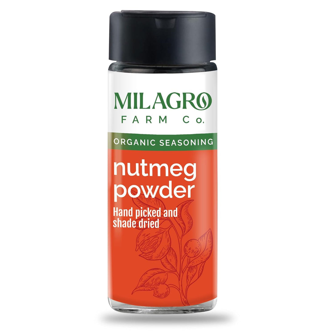 Seasoning | Nutmeg Powder - Healthy Meals – Organic Seasoning – Milagro Farm Co. – 60gm