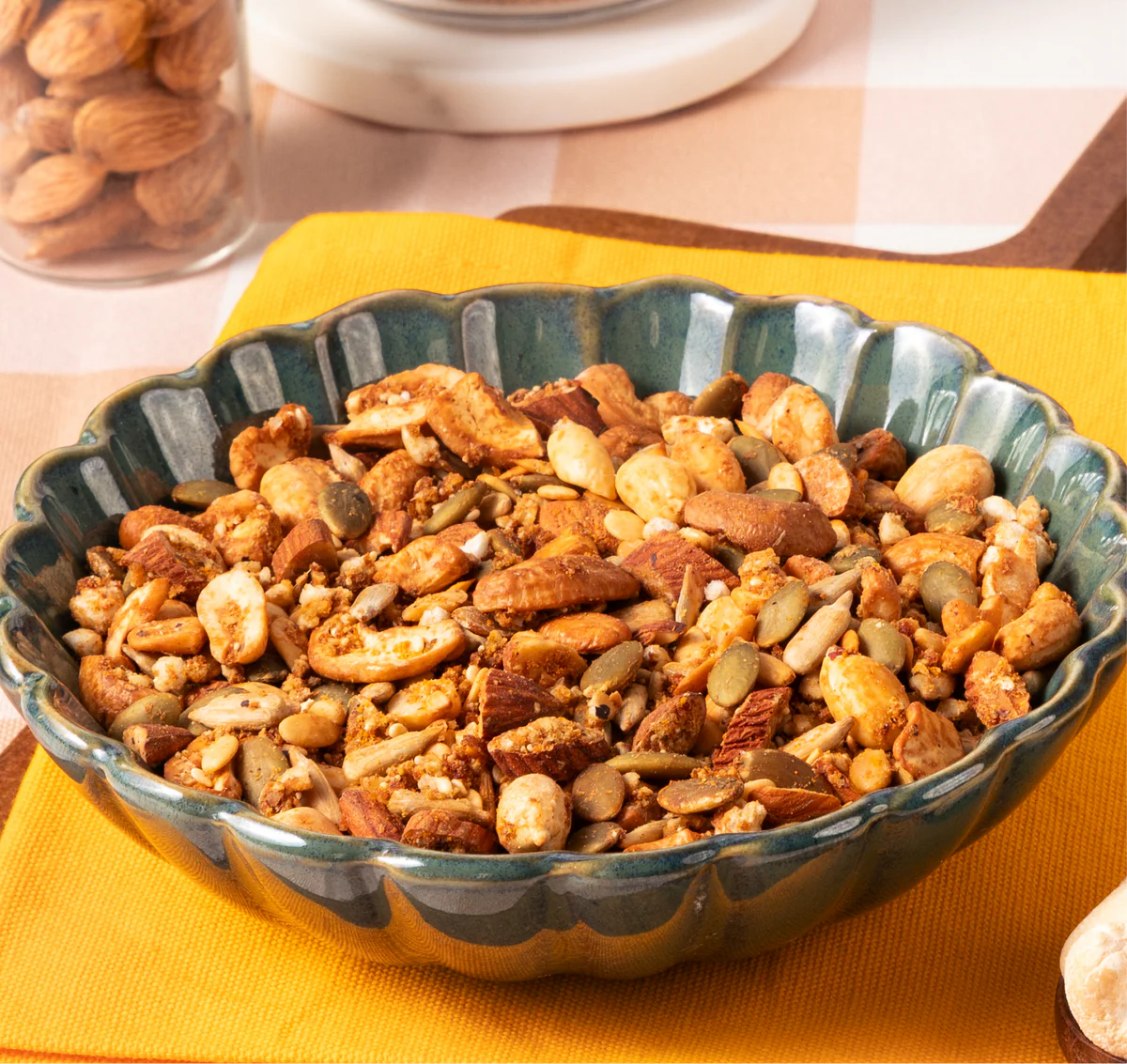 Omega 3 Nuts &amp; Seeds Trail Mix | Plant Based Whole Food - Oil Free, No Added Preservatives, Lactose Free &amp;amp; Diabetic Friendly - Bliss Box Foods - 500gm