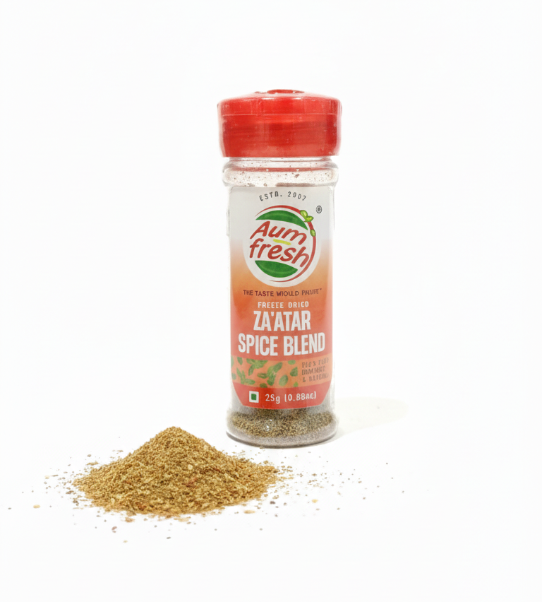 Zaatar Spice Blend - No Additives, No Artificial Flavours &amp; Preservatives Free - Aum Fresh - 25gm