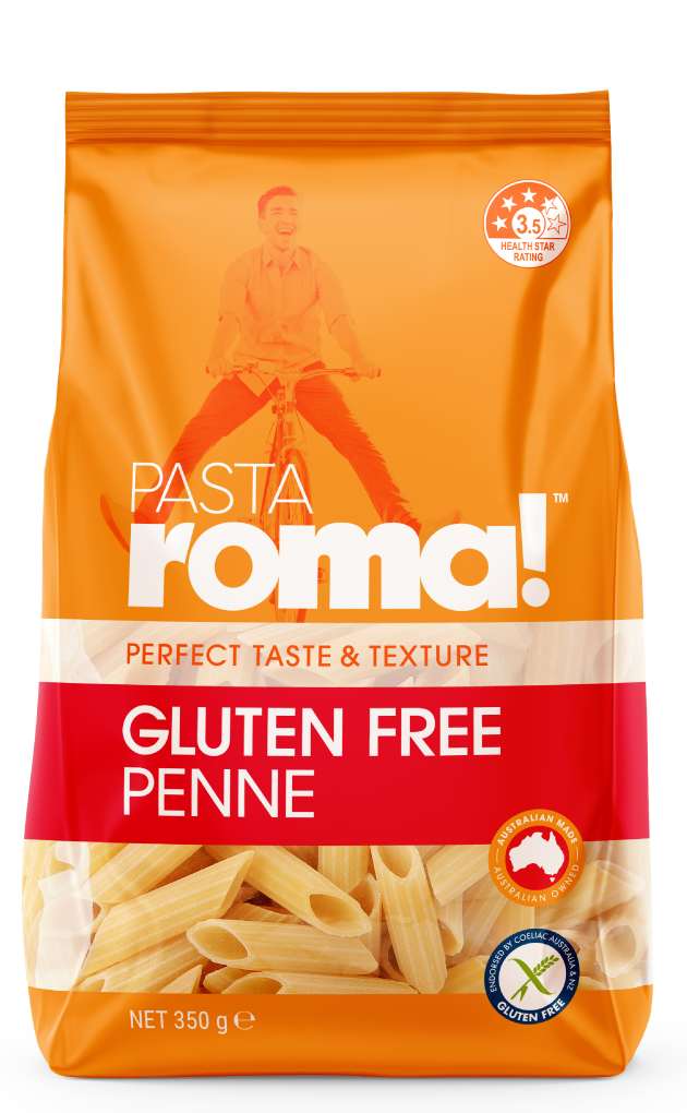 Pasta | Penne Pasta -Gluten Free, Egg Free, Milk Free, Wheat Free - Plant Based Protein - Roma - 350gm