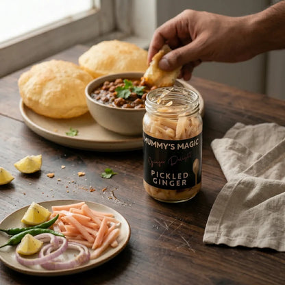 Pickled| Ginger Delight (Pickled Ginger) - Vegan -Handcrafted flavour - No Preservatives or artificial additives – Mummy&