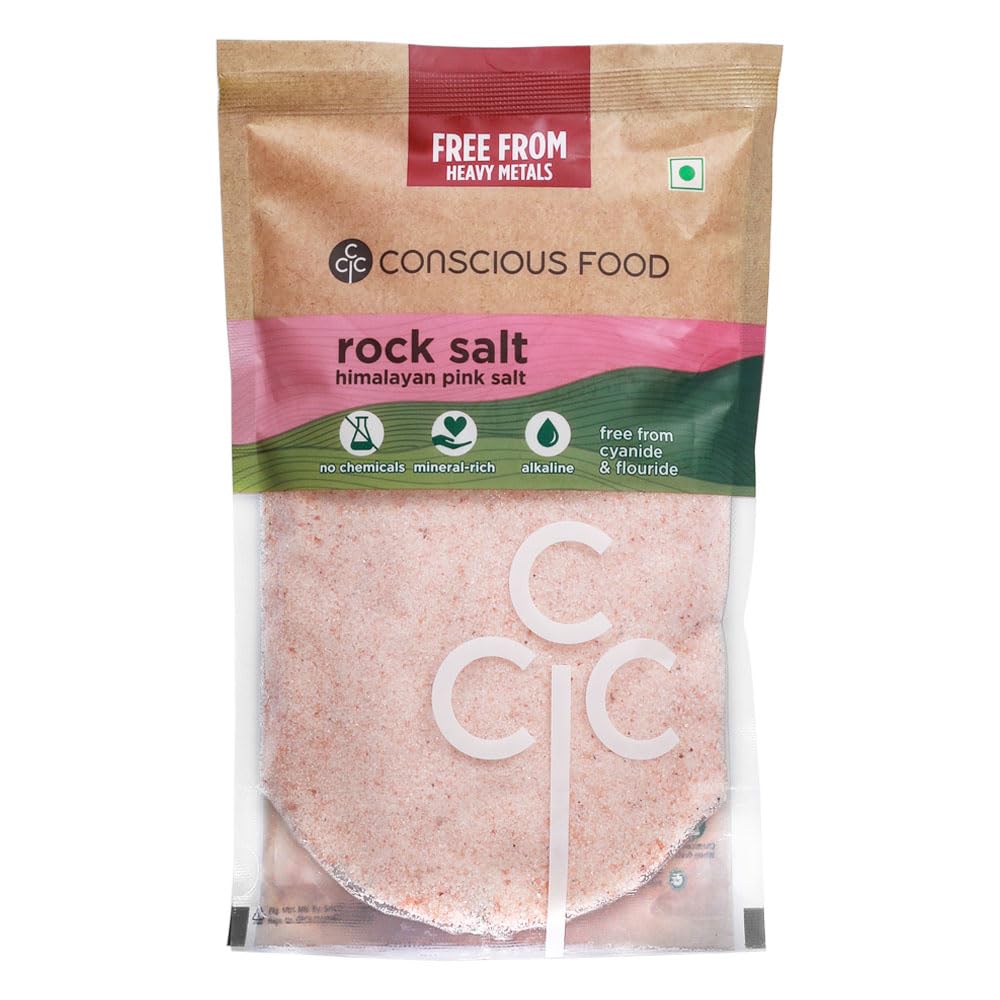 Salt | Rock Salt - Himalayan Pink Salt - Conscious Food - 1000gm