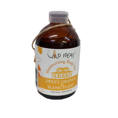 Body Oil | Moisturizing - Sweet Orange &amp;amp; Ylang Ylang - Pure &amp;amp; Natural - Wild Ideas – 100gm