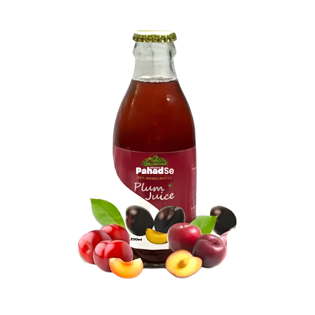 Plum Juice | Handcrafted – Natural – No Preservatives & No Artificial Colors - Pahad Se – 200ml