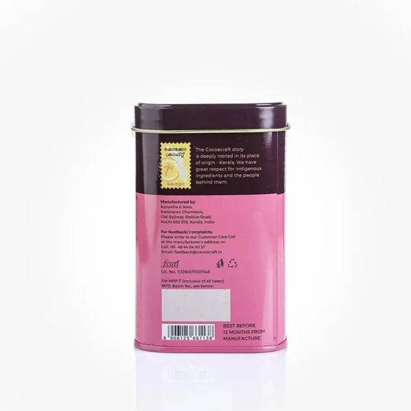Chocolate | Premium Hot Cocoa Drinking Chocolate - Made in Kerala from Single - Origin Cocoa – Vegan -No Vegetable Oil, No Artificial Flavours- Cocoacraft – 300gm
