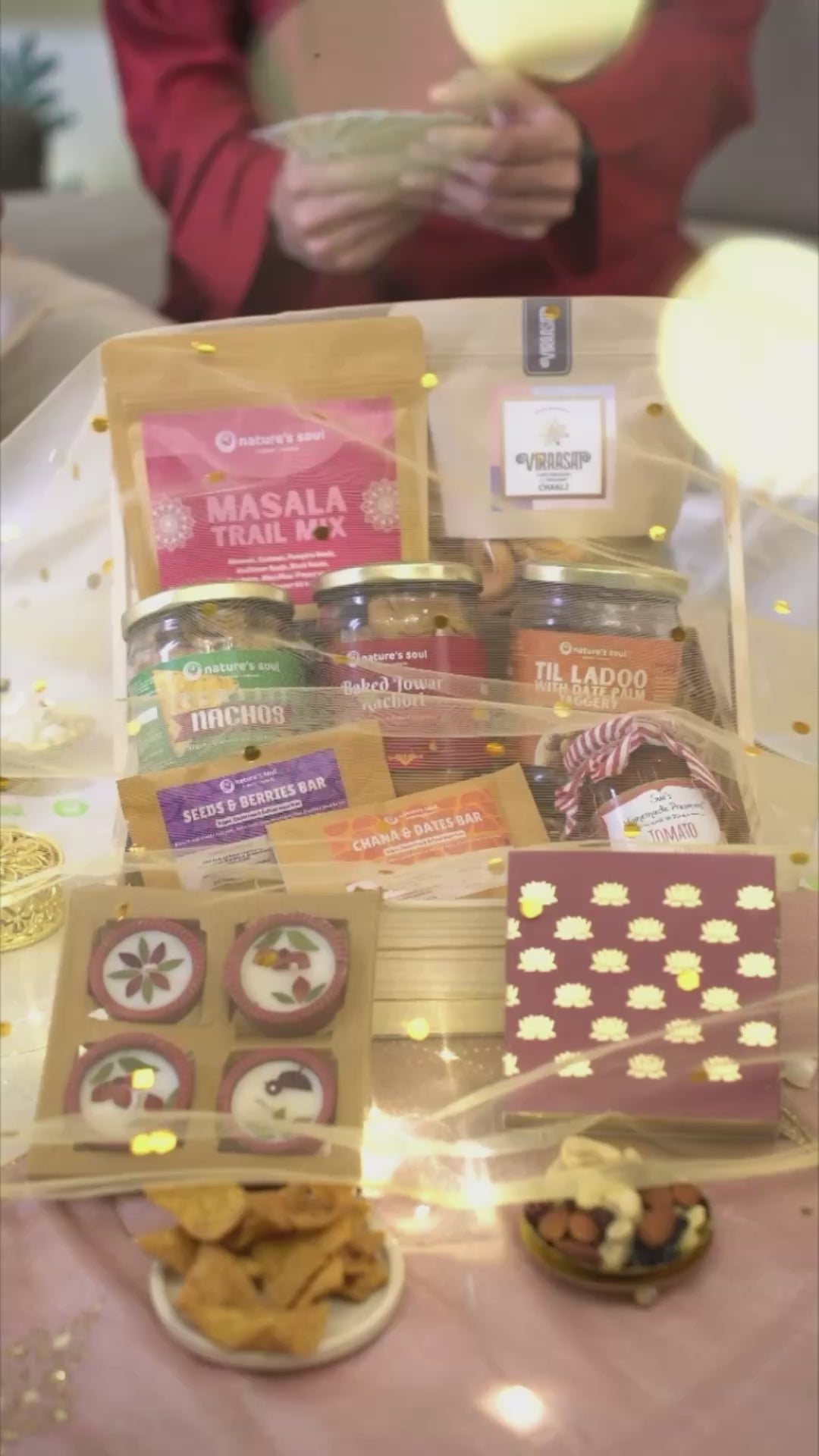 Diwali Hamper | Divine Snacking Delight - No Palm Oil &amp; No Refined Sugar - Guilt Free Snacking - 10 Products