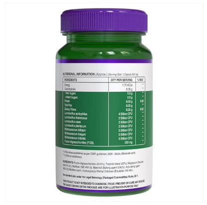 Probiotics | 25 Billion CFU - Probiotics 250mg - Boosts Immunity – Pure Nutrition – 60 Capsules
