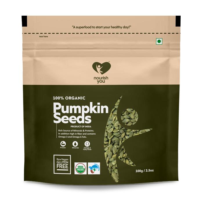 Pumpkin Seeds - Nourish You - 100gm