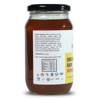 Honey | Raw Honey - Certified Organic - Himsrot - 500gm