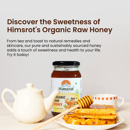 Honey | Raw Honey - Certified Organic - Himsrot - 500gm