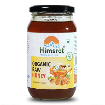 Honey | Raw Honey - Certified Organic - Himsrot - 500gm