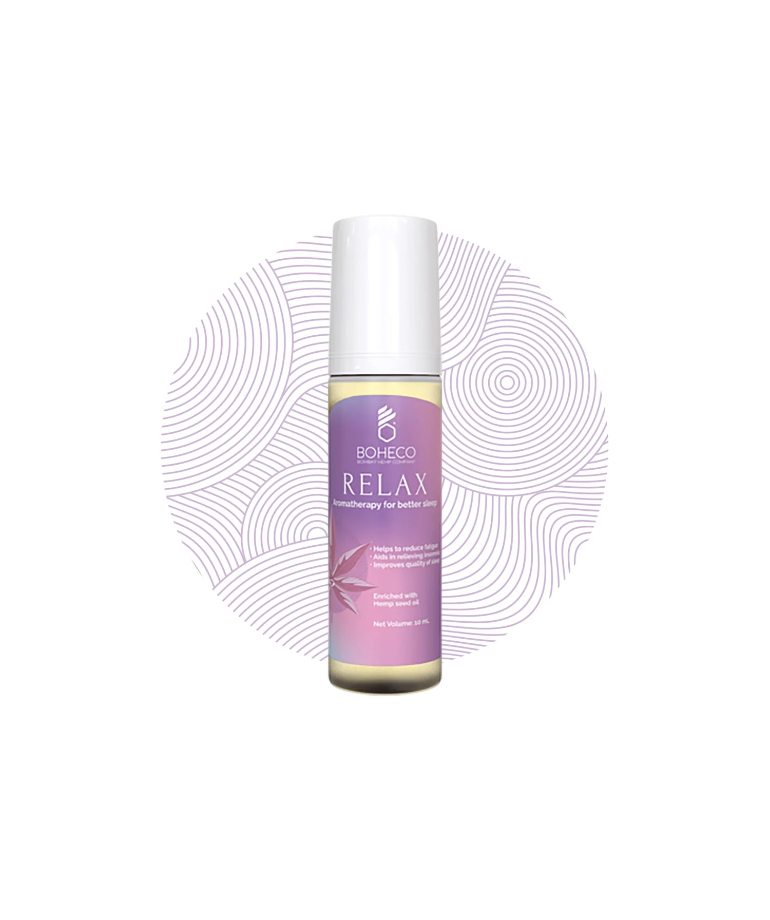 Roll On | Enriched With Hemp Seed Oil (Relax) - Aromatherapy For Bette naturessoulshop Roll On | Enriched With Hemp Seed Oil (Relax) - Aromatherapy For Bette naturessoulshop