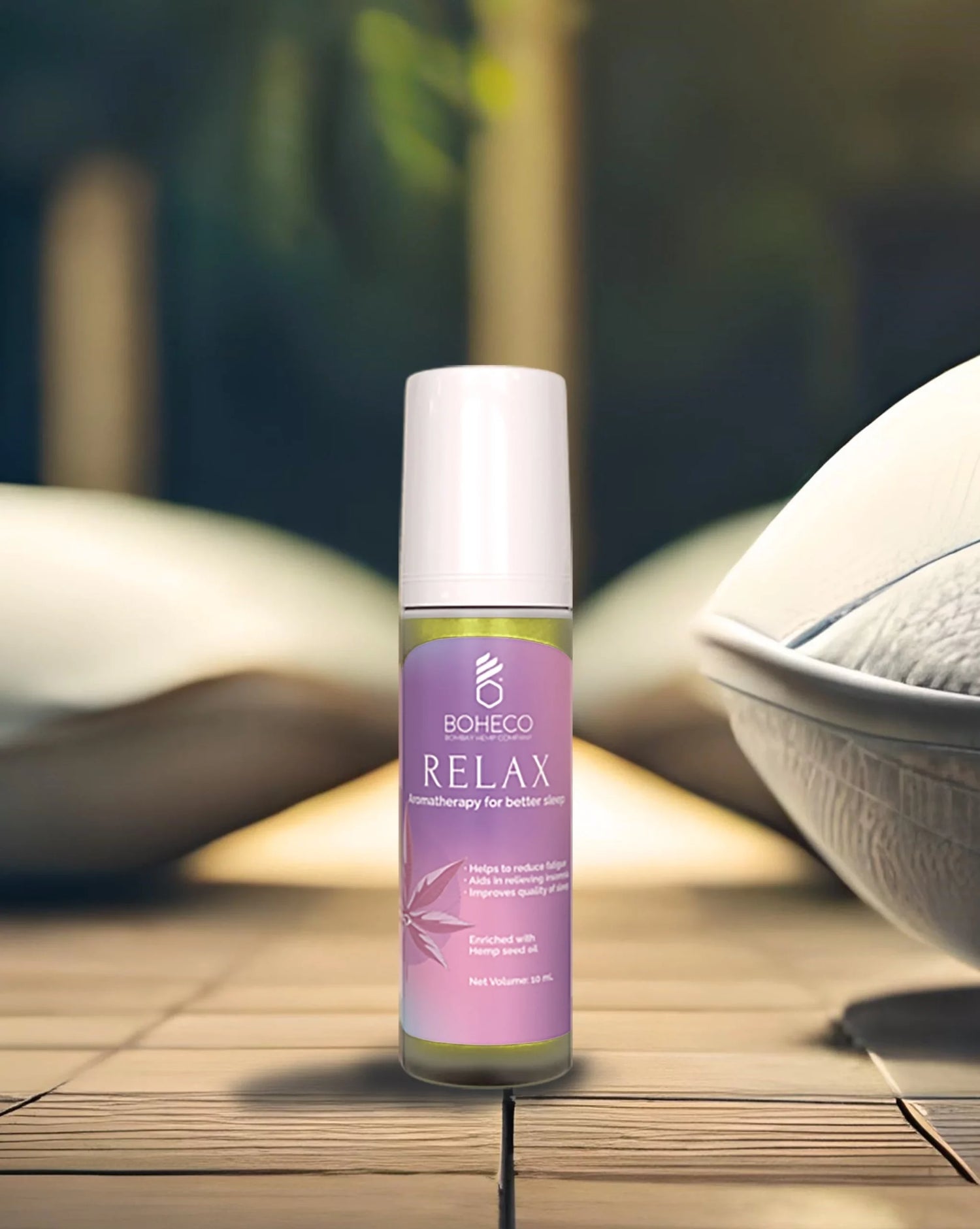 Roll On | Enriched With Hemp Seed Oil (Relax) - Aromatherapy For Bette naturessoulshop Roll On | Enriched With Hemp Seed Oil (Relax) - Aromatherapy For Bette naturessoulshop
