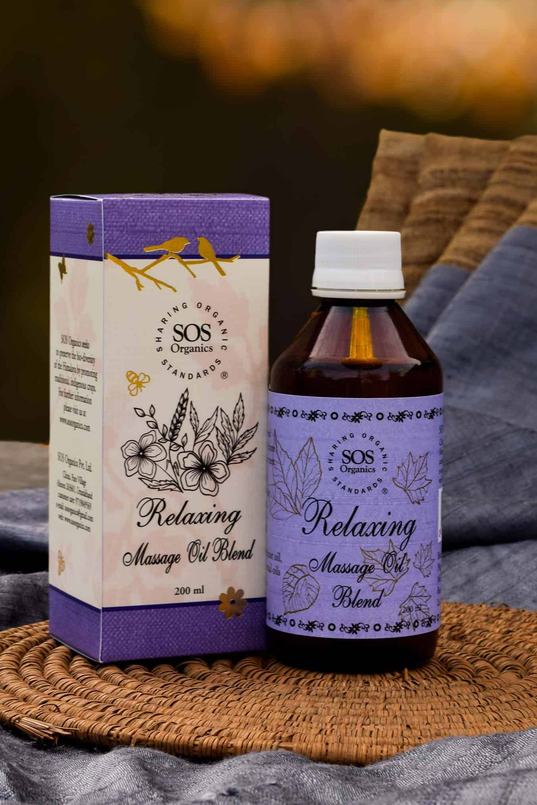 Refreshing Massage Oil Blend - SOS Organics - 200ml
