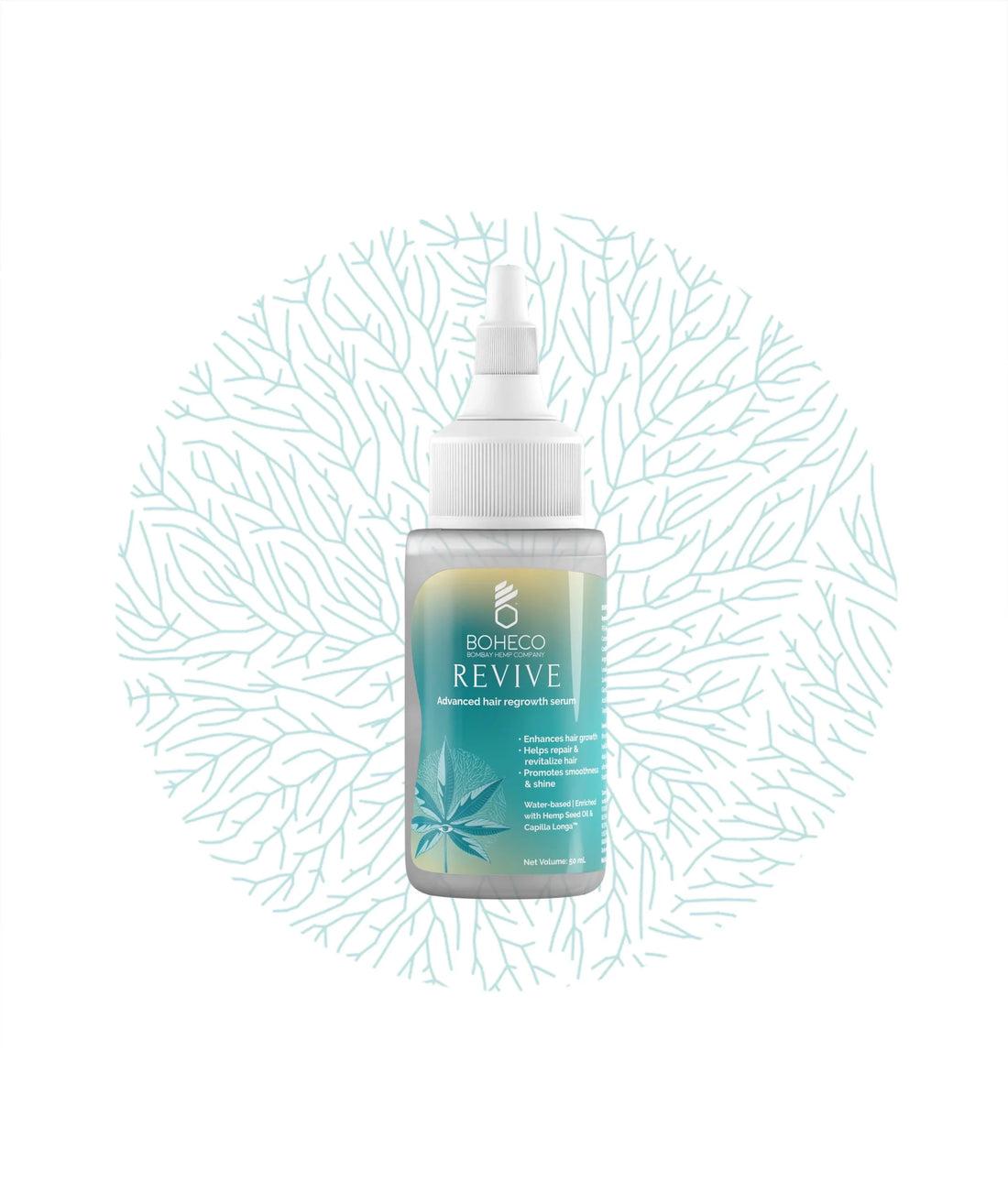 Hair Serum | Revive - Advanced Hair Regrowth Serum - For All Hair Types - Boheco – 10ml