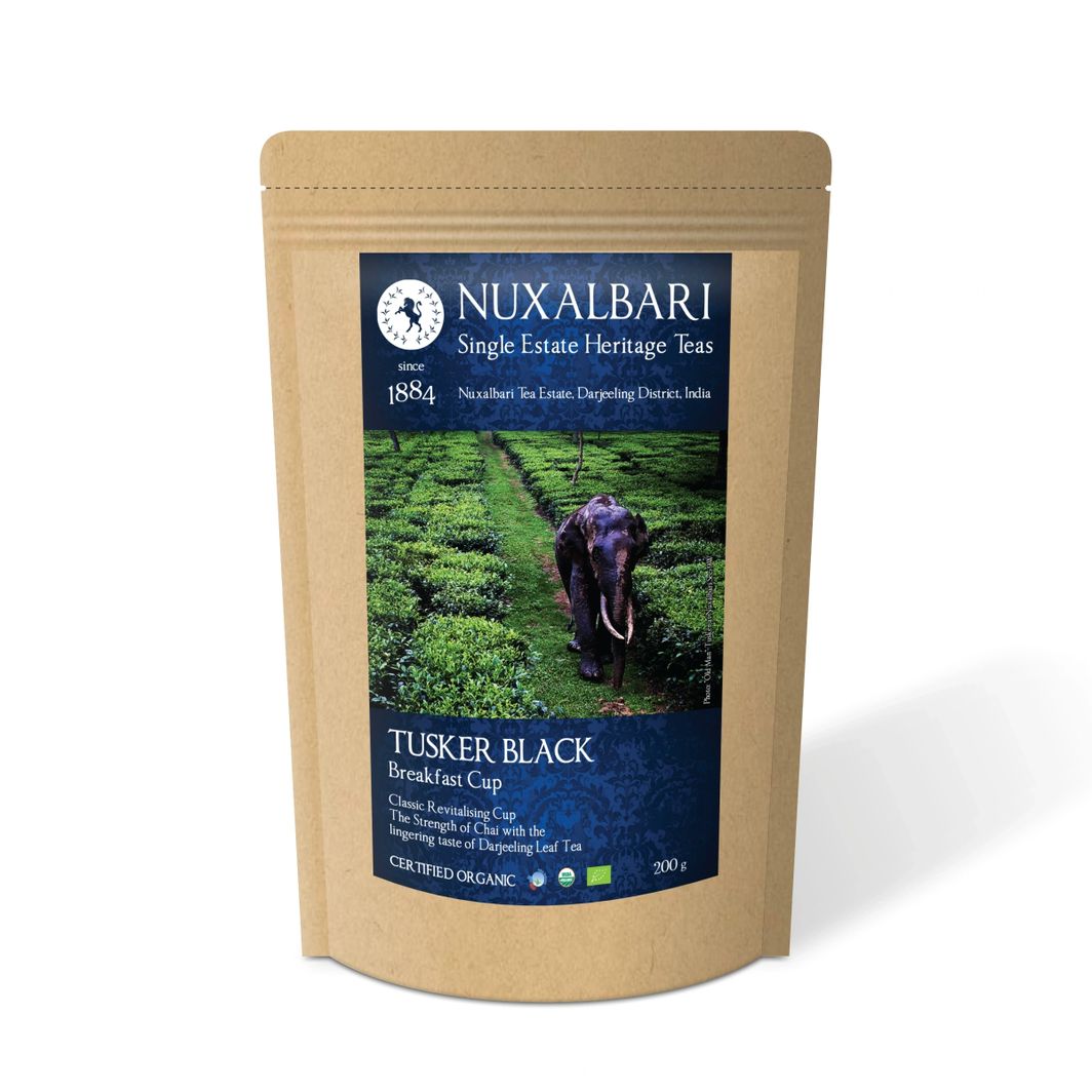 Tea | Tusker Black Breakfast Cup - USDA Organic - Nuxalbari - 200gm