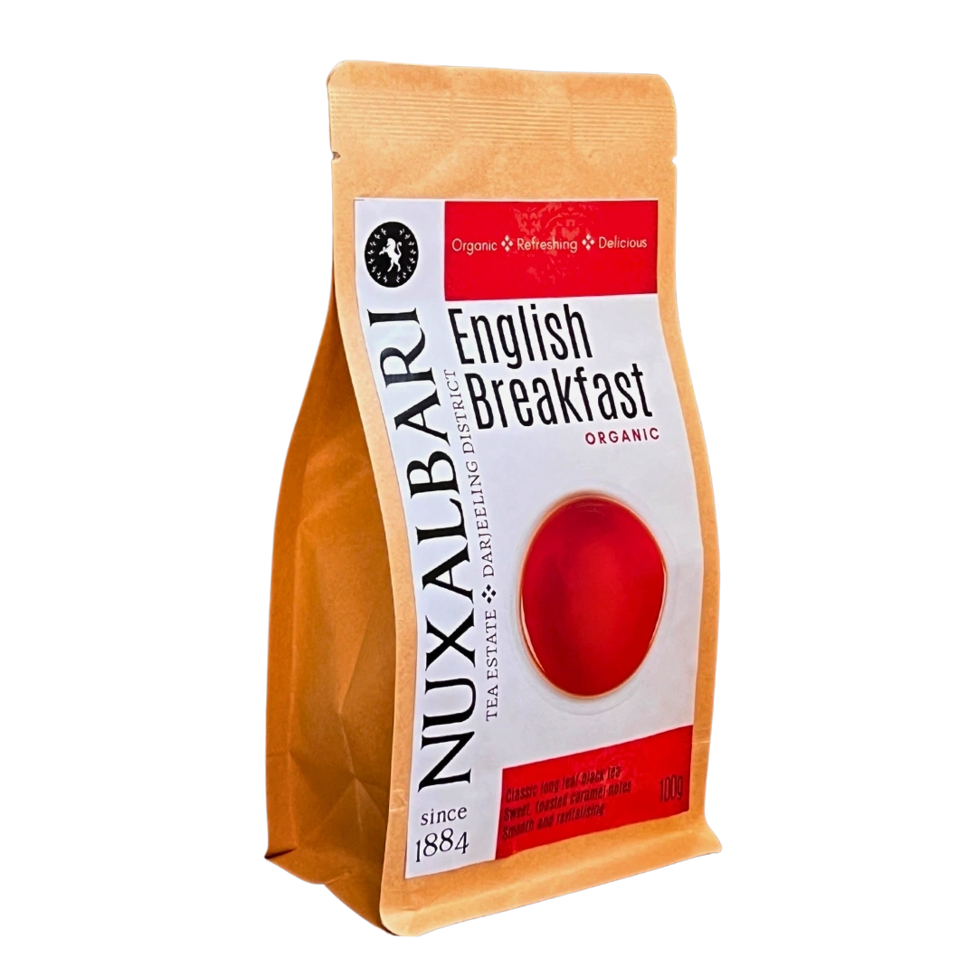Tea | English Breakfast Tea - USDA Organic - Nuxalbari  - 100gm