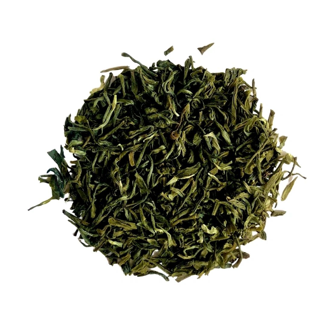 Tea | Moroccan Mint Leaf - Pure Leaf Green Tea (With Natural Peppermint &amp;amp; Spearmint Leaves Detox &amp;amp; Digestive Tea) - USDA Organic - Nuxalbari - 100gm