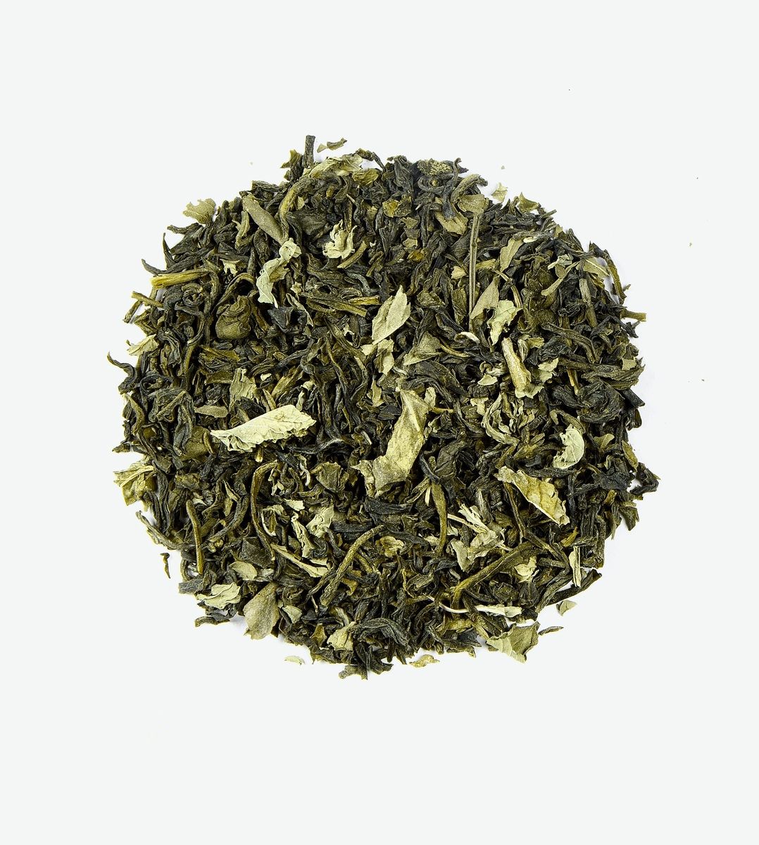 Tea | Moroccan Mint Leaf - Pure Leaf Green Tea (With Natural Peppermint &amp;amp; Spearmint Leaves Detox &amp;amp; Digestive Tea) - USDA Organic - Nuxalbari - 100gm
