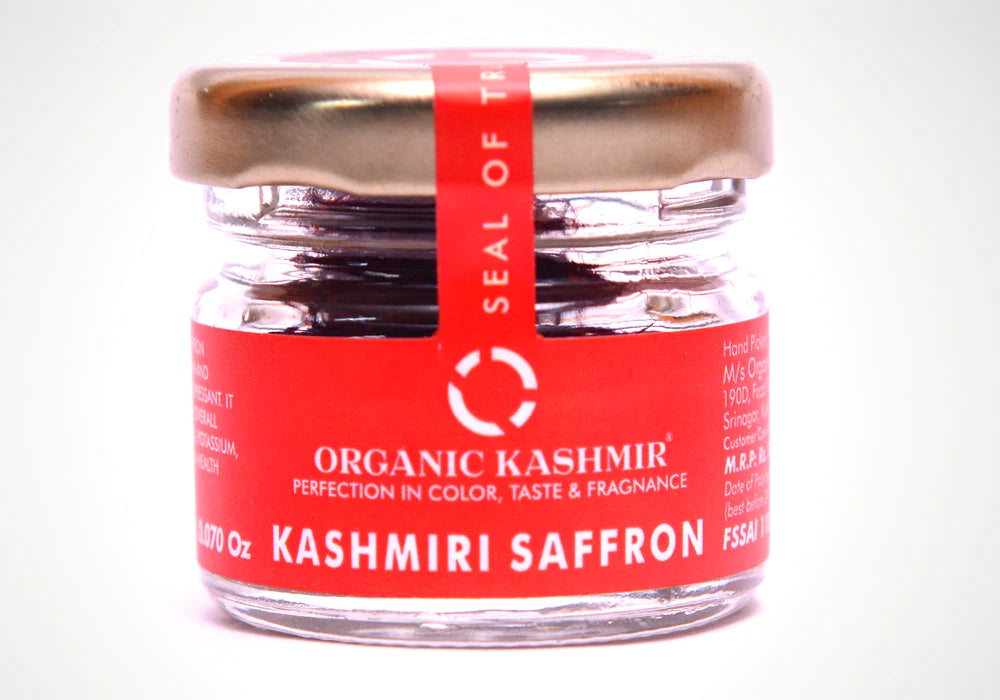 Kashmiri Saffron Mongra - Organic Kashmir - 1gm