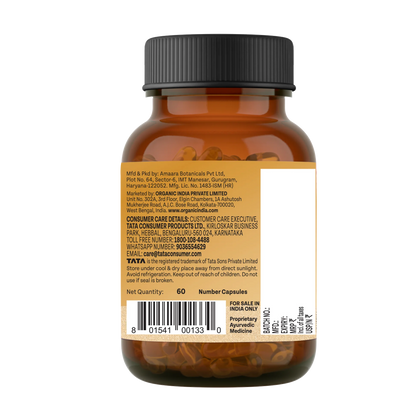 Shilajit Advance -Pure Shilajit 100% Pant Based - 75% Fulvic Acid -For Strength, Stamina, Energy &amp; Vitality- Herbo Mineral - No Additives, Fillers &amp; Preservatives Free - Organic India -60 Capsules