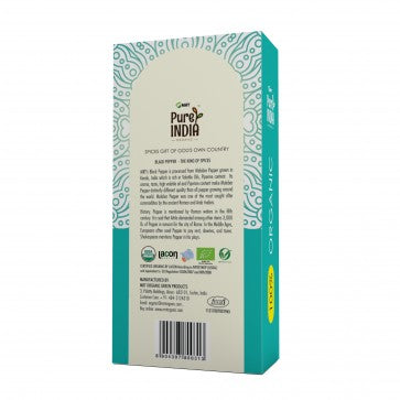 Black Pepper - MRT Organics - 100gm