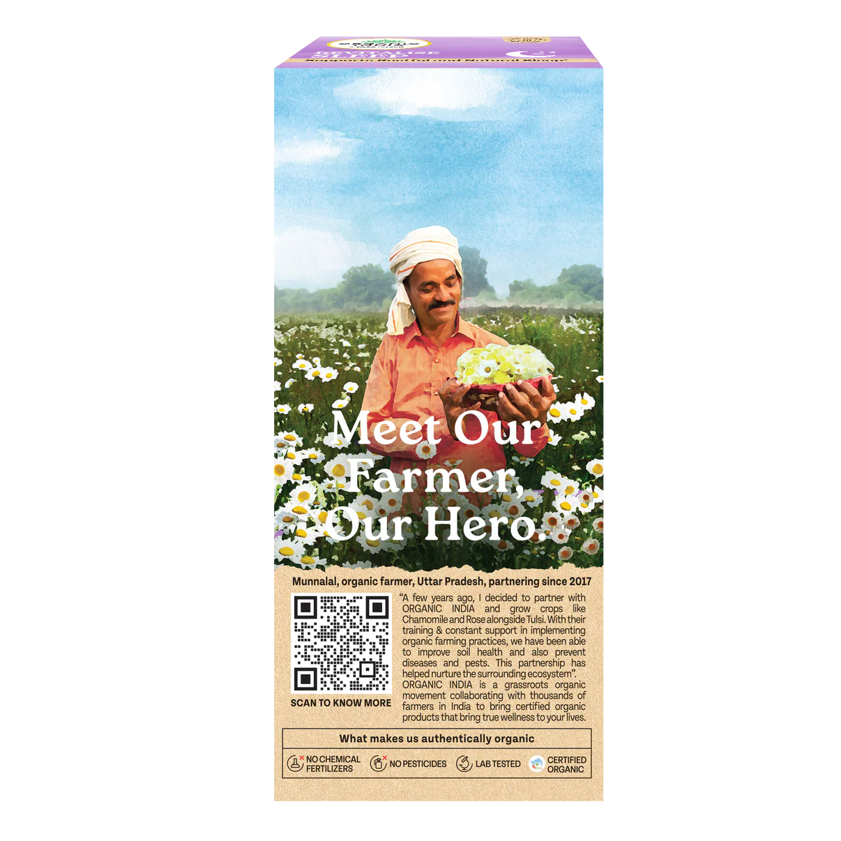 Tea| Revitalise Sleep (Whole Herbs) - Supports Restful &amp; Natural Sleep - 100% Plant Based  – Certified Organic - Caffeine free- Organic India-25 Tea Bag