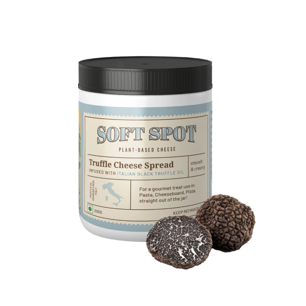 Truffle Cheese Spread – Gluten Free, Dairy Free &amp;amp; Lactose Free - Soft Spot Foods - 150gm