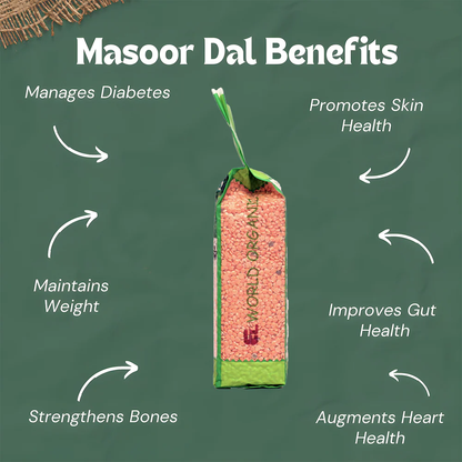 Malka Masoor – Elworld Organic – 500gm