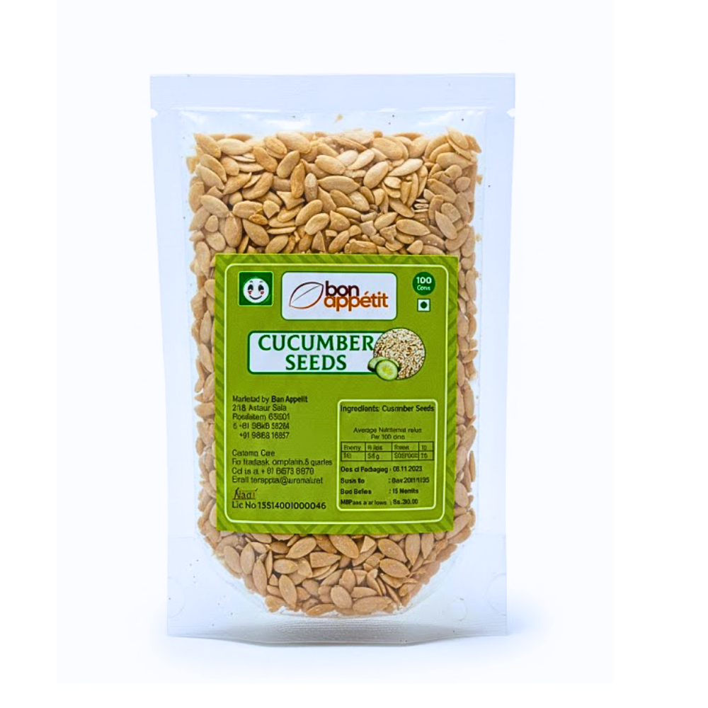 Cucumber Seeds - Bon Appetit - 100gm