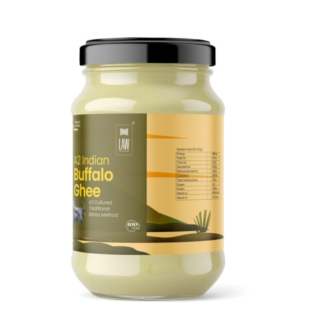 A2 Indian Buffalo Ghee Looms and Weaves| Traditional Bilona Pure A2 Ghee-500 gm