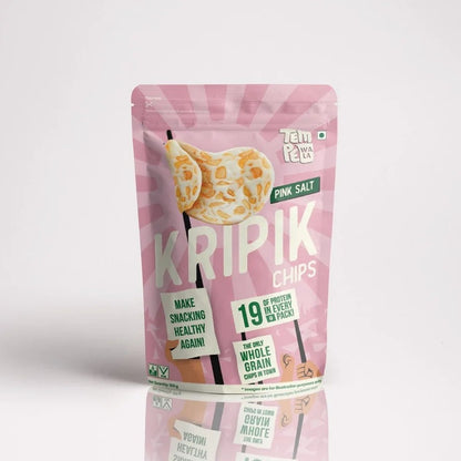 Chips | Kripik Tempeh Chips Pink Salt (19g Protein) -Vegan, Gluten Free,  No Artificial Color ,Palm Oil &amp; No Artificial Preservatives – Tempewala – 100gm