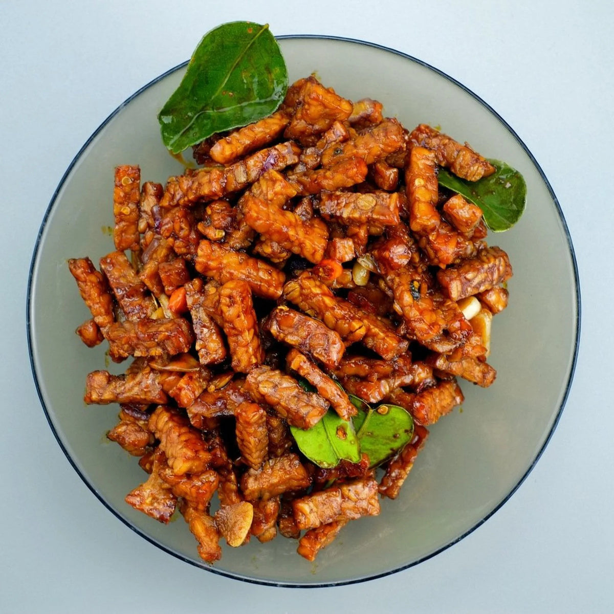 Tempeh | Sambal Kering Tempeh (21g Protein) -Ready To Eat –Vegan, Gluten Free-High-protein -No Artificial Color &amp; No Artificial Preservatives– Tempewala – 100gm