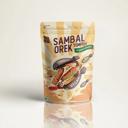 Tempeh | Sambal Kering Tempeh (20g Protein) -Ready To Eat –Vegan, Gluten Free-High-protein -No Artificial Color &amp; No Artificial Preservatives– Tempewala – 100gm