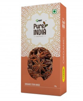 Star Anise - Organic - MRT Organics - 50gm