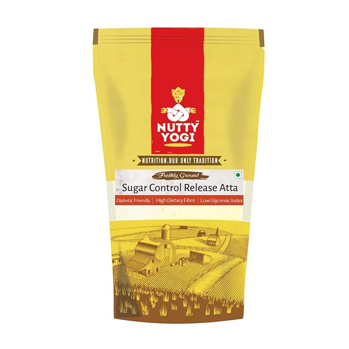 Sugar Control Release Atta - Nutty Yogi - 1000gm