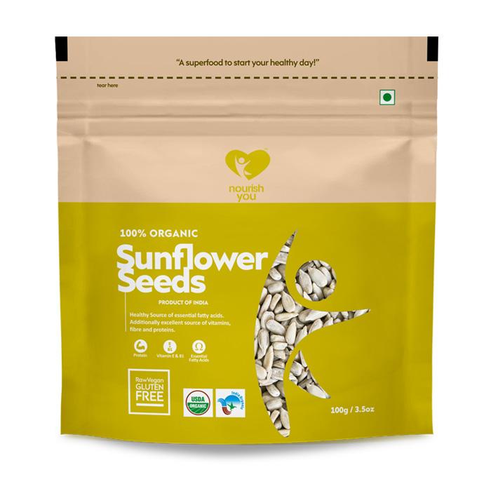 Sunflower Seeds - Nourish You - 100gm