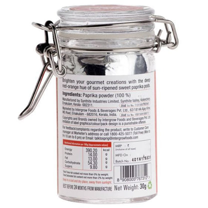 Sweet Paprika - Sprig - 30gm