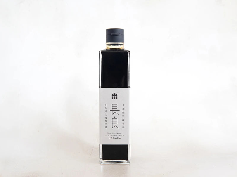 Soy Sauce | Nagara Tamari Shoyu-  Gluten-Free Barrel Aged Tamari- Japan - No Added Artificial Flavors, Colors &amp;amp; No Added Preservatives  -Yamakawa Jozo - 300ml