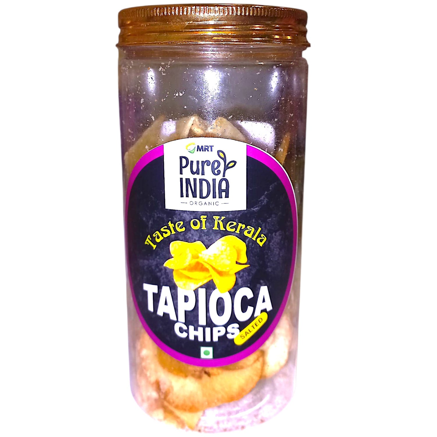 Tapioca Chips | Salted - Taste Of Kerala - Mrt Organic - 100gm