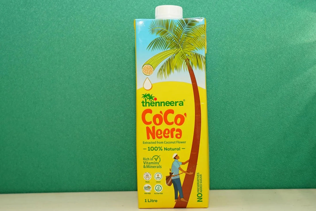 Coco Neera | Extracted From Coconut Flower - 100% Natural - High In Vitamins &amp; Minerals - Vegan, Gluten Free, GMO Free, No Added Sugar &amp; No Added Preservatives - thenneera - 200ml