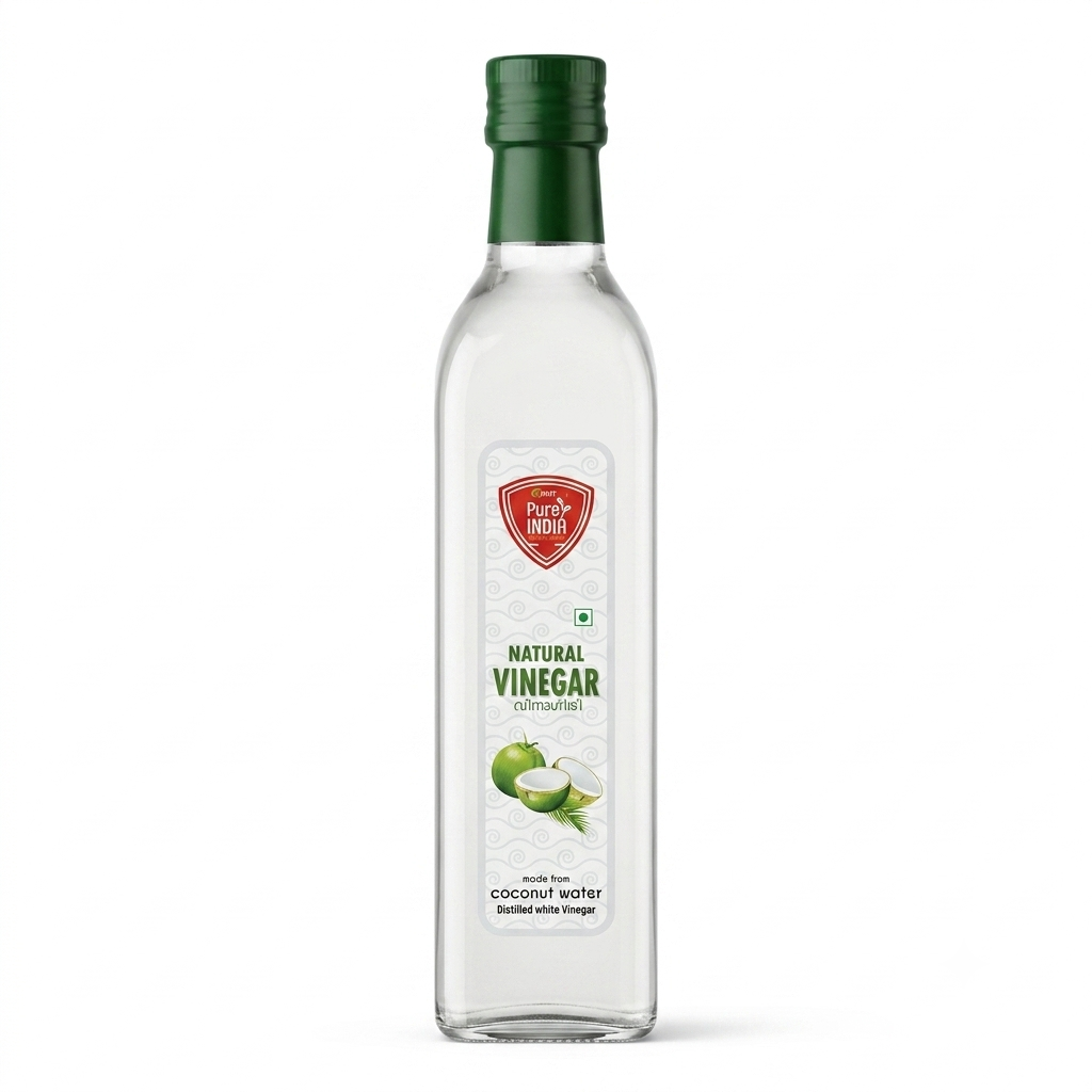 Natural Vinegar Coconut – No Added Sugar – MRT Organics – 500ml
