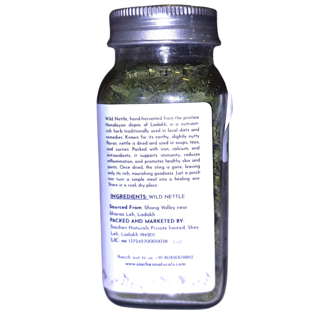 Wild Nettle | (Shang Valley, Leh Ladakh) - 100% Natural - Siachen Naturals - 35gm