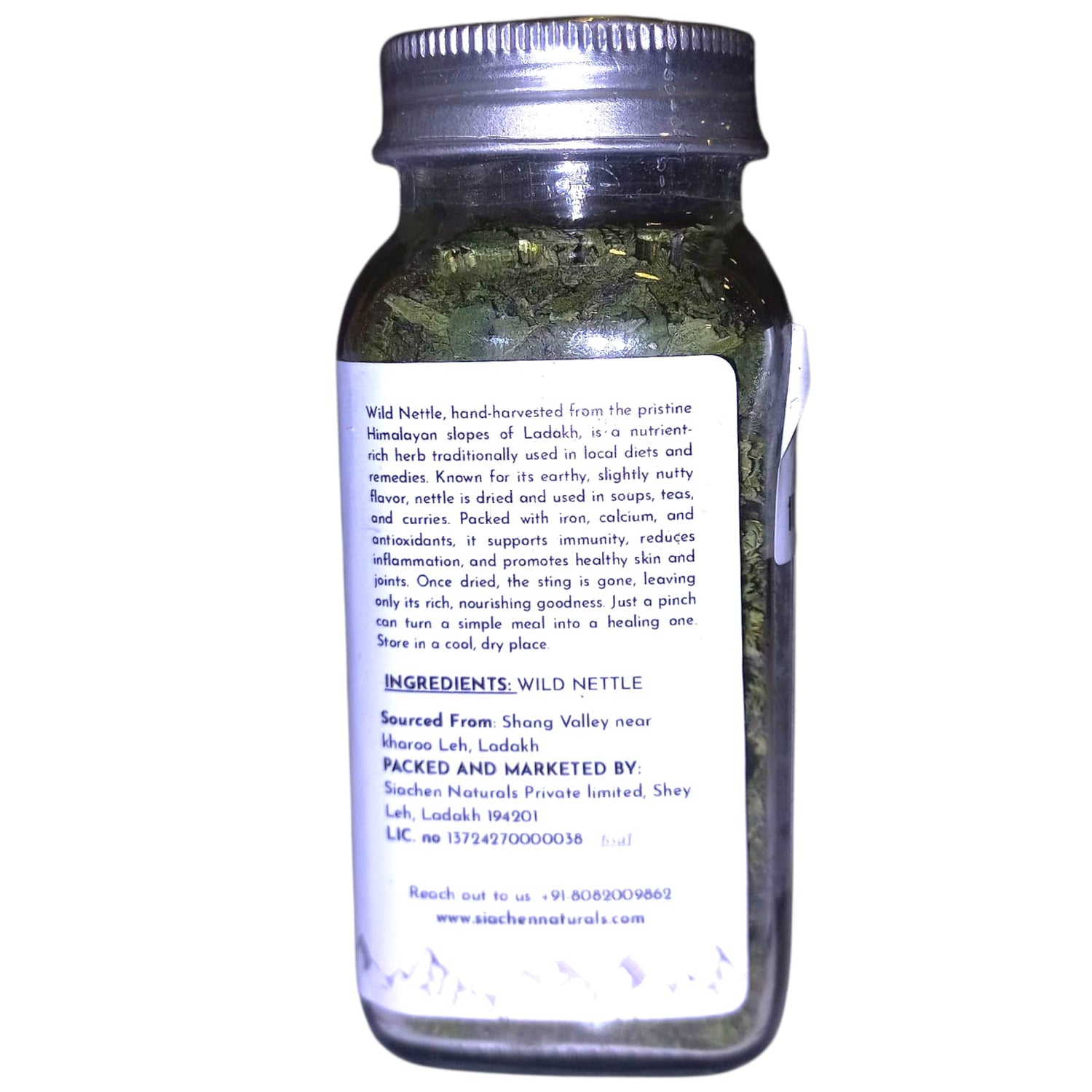 Wild Nettle | (Shang Valley, Leh Ladakh) - 100% Natural - Siachen Naturals - 35gm