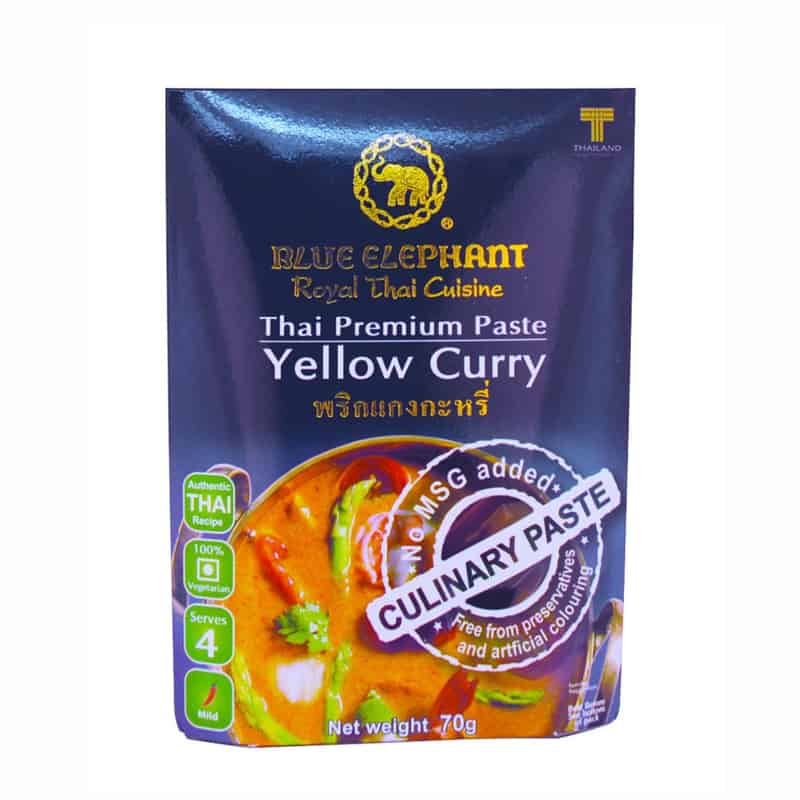 Yellow Curry Paste - Blue Elephant - 70gm